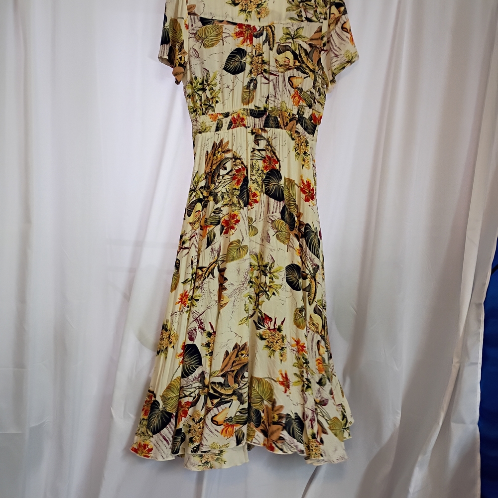 Floral Print Women's Dress